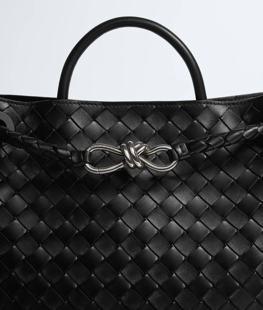 Ela's Andiamo em Black Bottega Veneta Brasil PT - Image 7