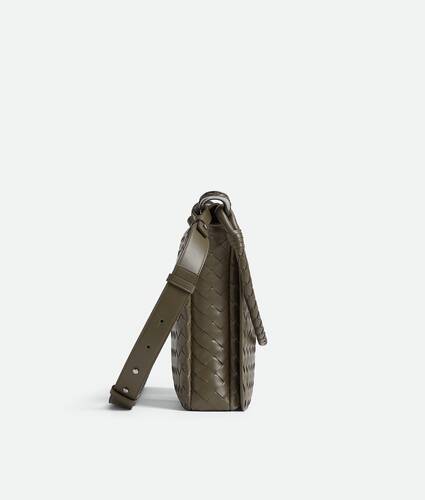 Men's Small Swing Messenger in Cypress Bottega Veneta Spain EN - Image 4
