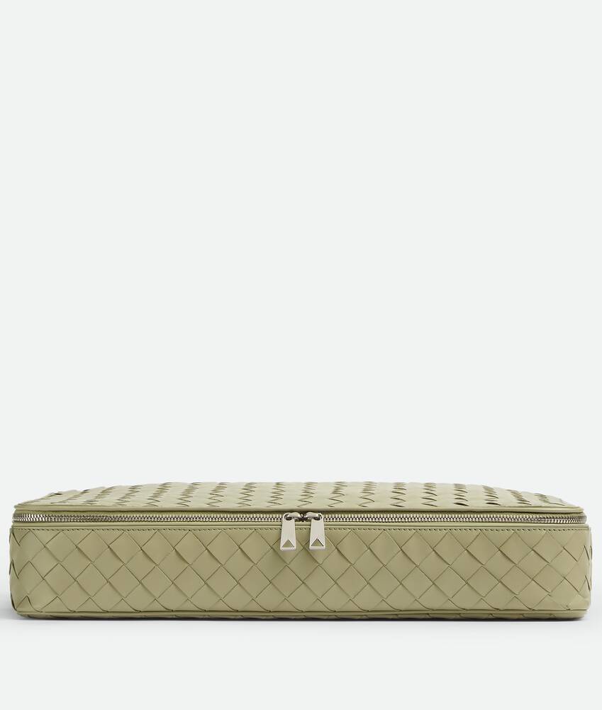 Men's Intrecciato  Medium Packing Cube in Travertine Bottega Veneta Denmark EN - Image 3