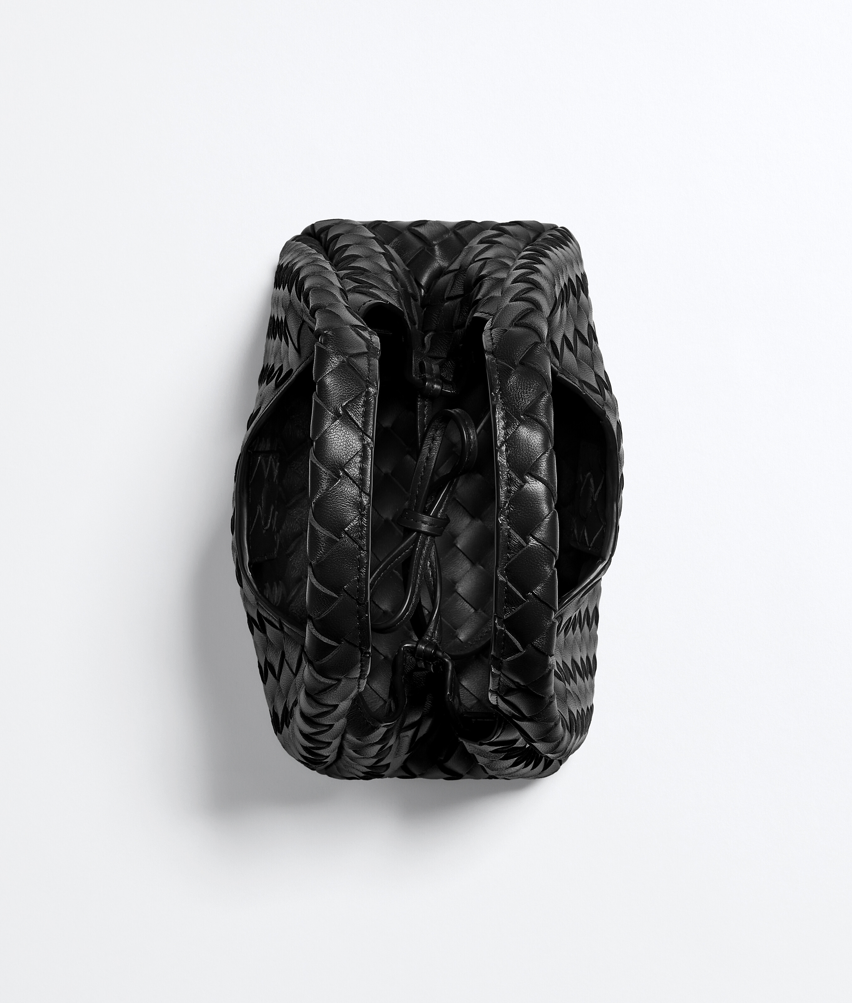 Women's Baby Campana in Black Bottega Veneta Luxembourg EN - Image 3