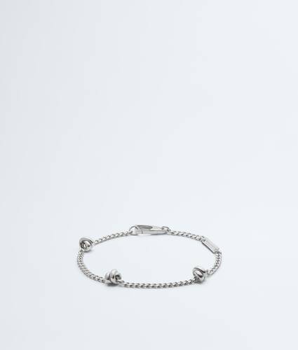 Ele's Pulseira Knot em Silver Bottega Veneta Brasil PT - Image 1