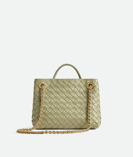 Women's Small Andiamo Chain in Travertine Bottega Veneta Macao SAR China EN - Image 5