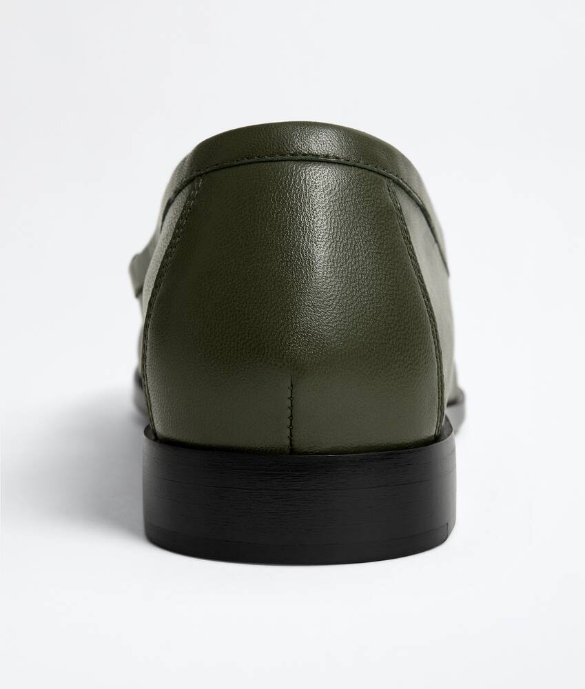 Silenzio Loafer f&uuml;r Damen in Bark green Bottega Veneta &Ouml;sterreich DE - Image 3