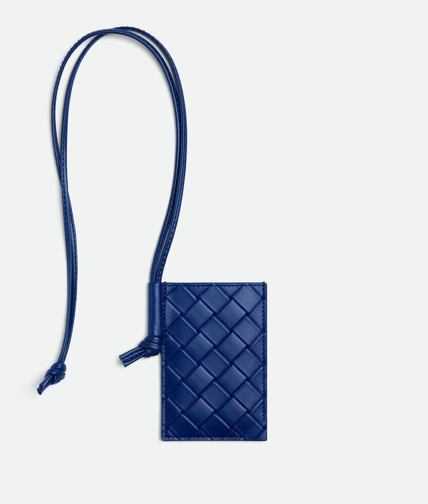 Display a large version of the product image 1 - Intrecciato Stamp Badge Holder