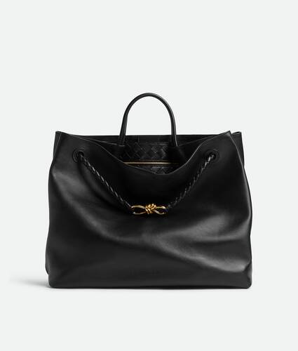 Women's Large Andiamo in Black Bottega Veneta Mexico EN - Image 1