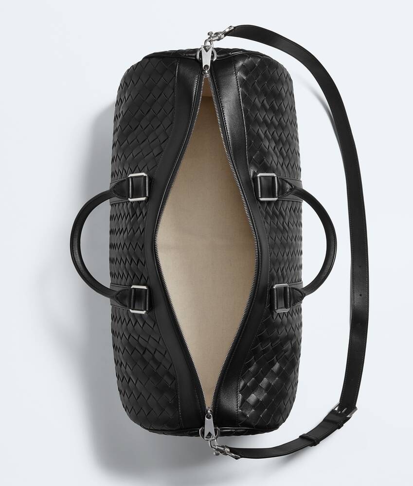 Men's Intrecciato Cabin Duffle in Black Bottega Veneta Poland EN - Image 3