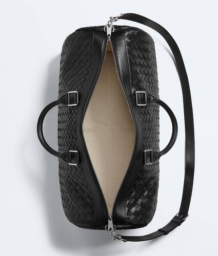 Men's Intrecciato Cabin Duffle in Black Bottega Veneta United Kingdom EN - Image 3