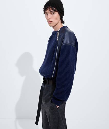 Jersey de punto ingl&eacute;s de lana y cachemira para Hombre en Azurite Bottega Veneta M&eacute;xico ES - Image 2