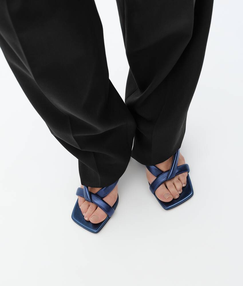 Women's Riva Strap Sandal in Space blue Bottega Veneta Malaysia EN - Image 2