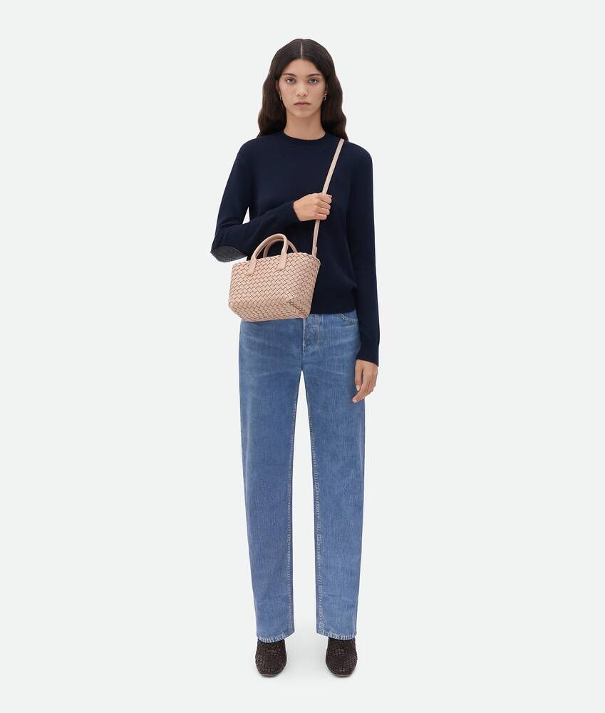 Women's Mini Cabat in Lotus Bottega Veneta Brazil EN - Image 5