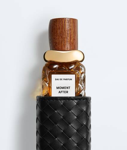 Small Perfume Holder in Black Bottega Veneta United Kingdom EN - Image 2