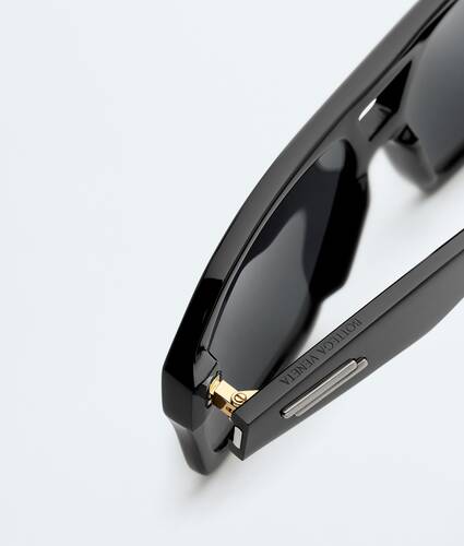 Classic Sonnenbrille in Pilotenform in Black grey Bottega Veneta Schweiz DE - Image 4
