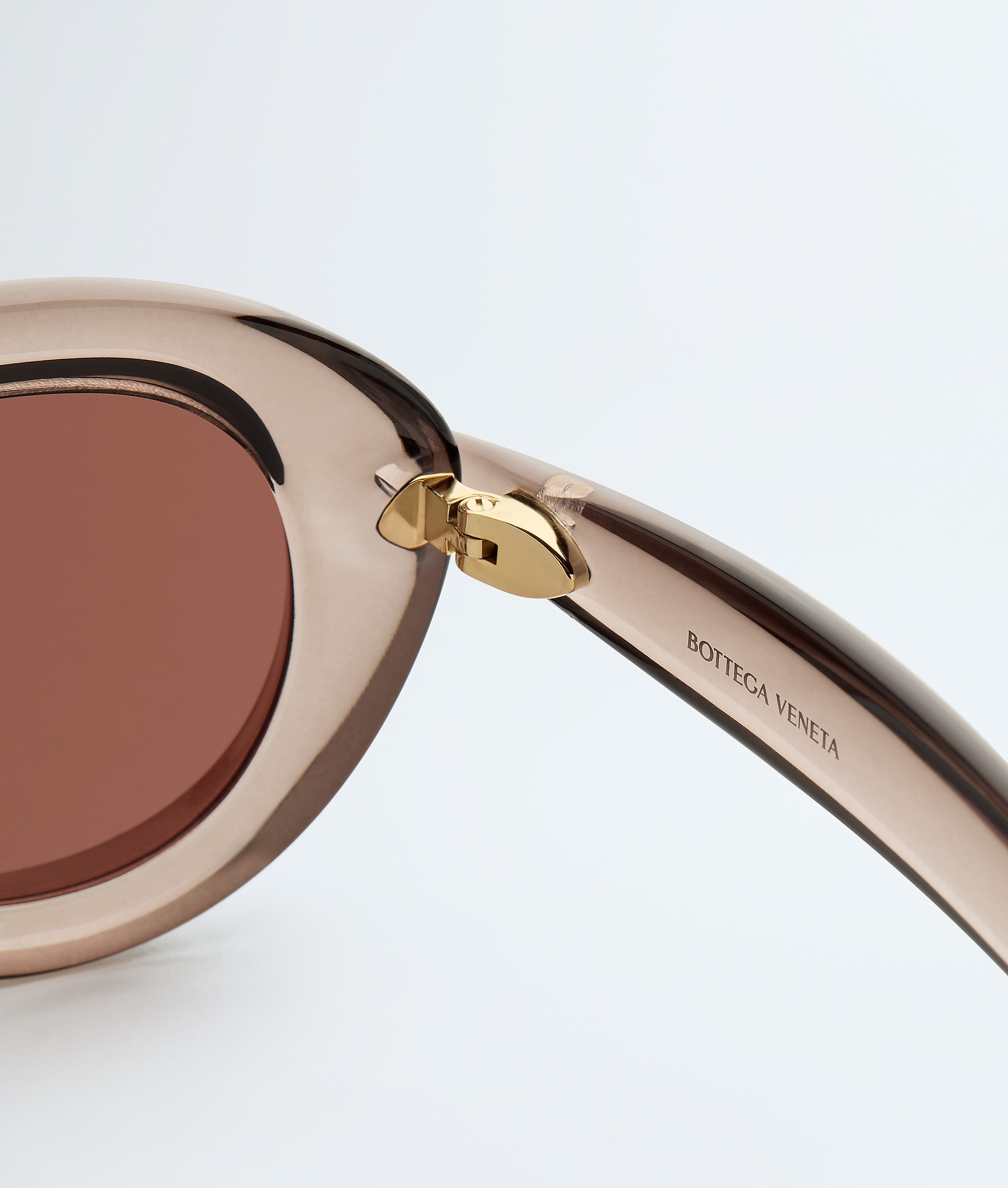Lunettes de soleil aviateur Sardine en Brown/red Bottega Veneta Monaco FR - Image 4