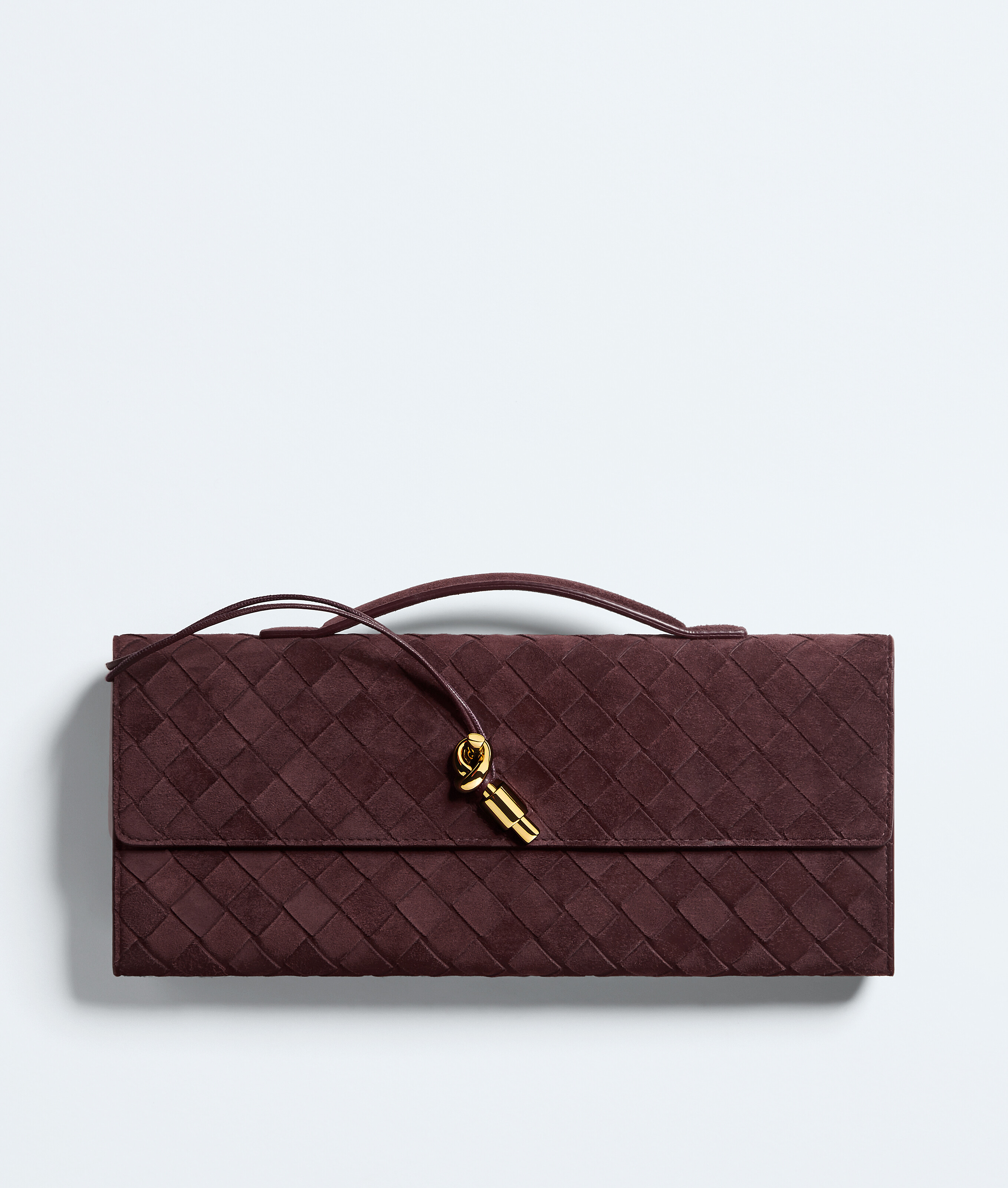 Bottega Veneta Bordeaux Andiamo Clutch - Woman - U