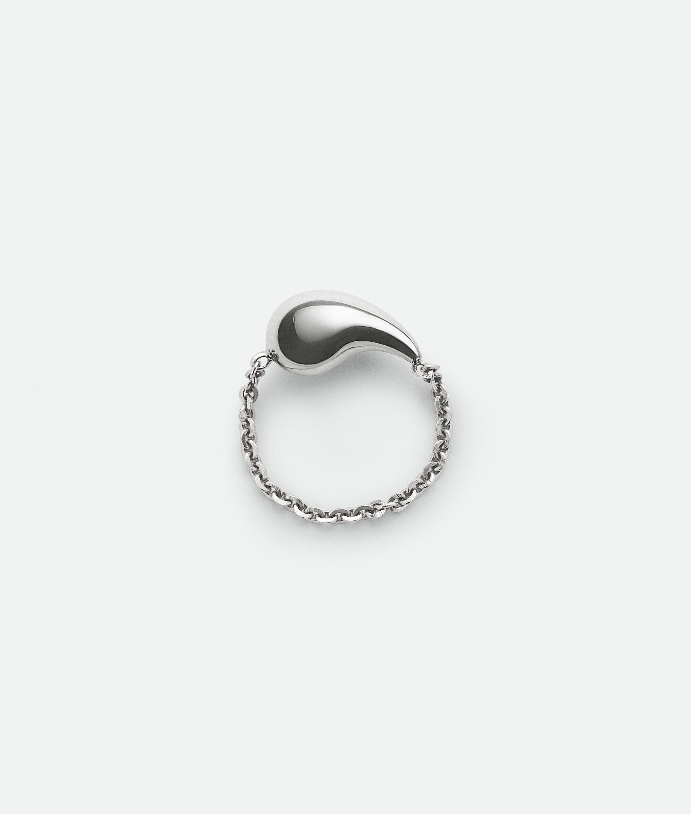 Women's Drop Ring in Silver Bottega Veneta United Kingdom EN - Image 3