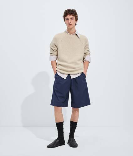 Ele's Short T&eacute;cnico em Dark navy Bottega Veneta Brasil PT - Image 1