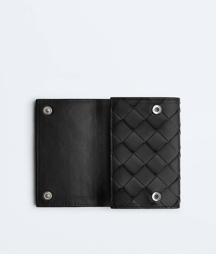Men's Key Pouch in Nero Bottega Veneta Croatia EN - Image 5