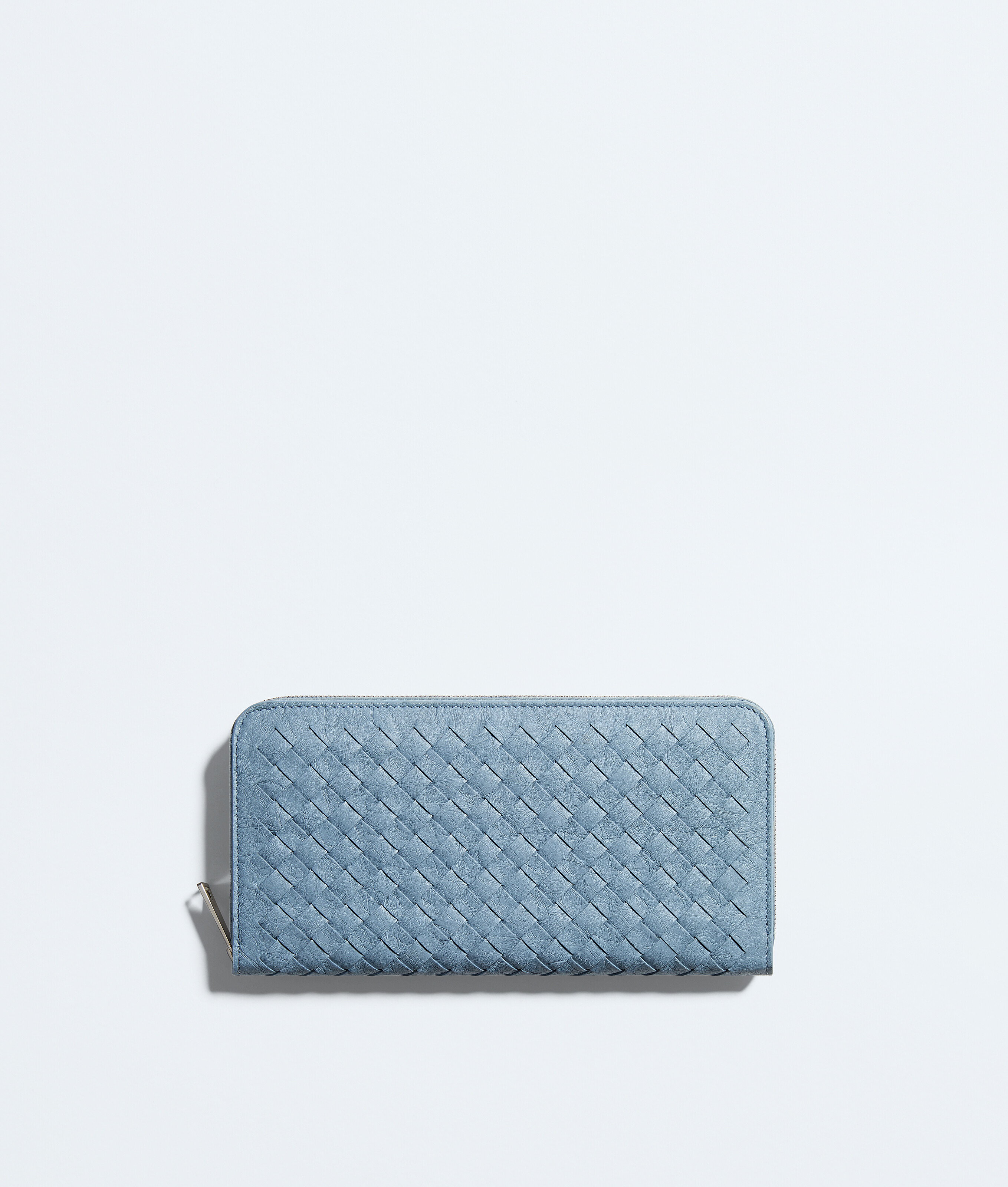 Woven Mycelium Zip-Around Wallet
