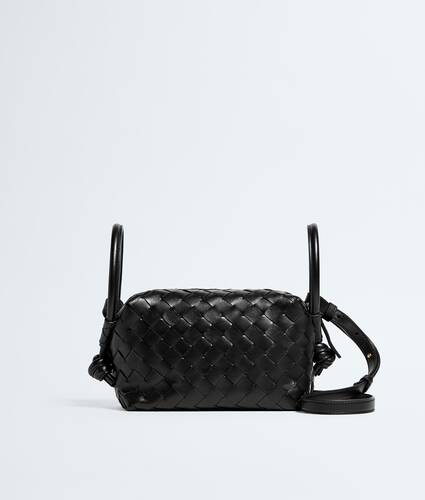 Women's Top Handle Loop in Black Bottega Veneta Cyprus EN - Image 5