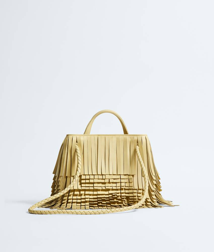 Women's Mini Andiamo in Butter yellow Bottega Veneta Greece EN - Image 5