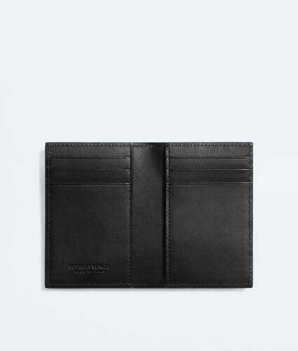 Men's Intrecciato Flap Card Case in Black/shamrock Bottega Veneta Hong Kong SAR China EN - Image 2