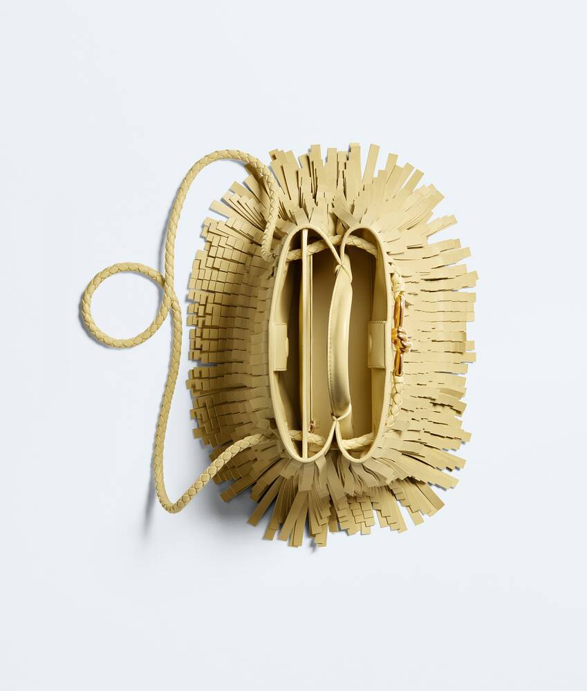 Women's Mini Andiamo in Butter yellow Bottega Veneta Greece EN - Image 3