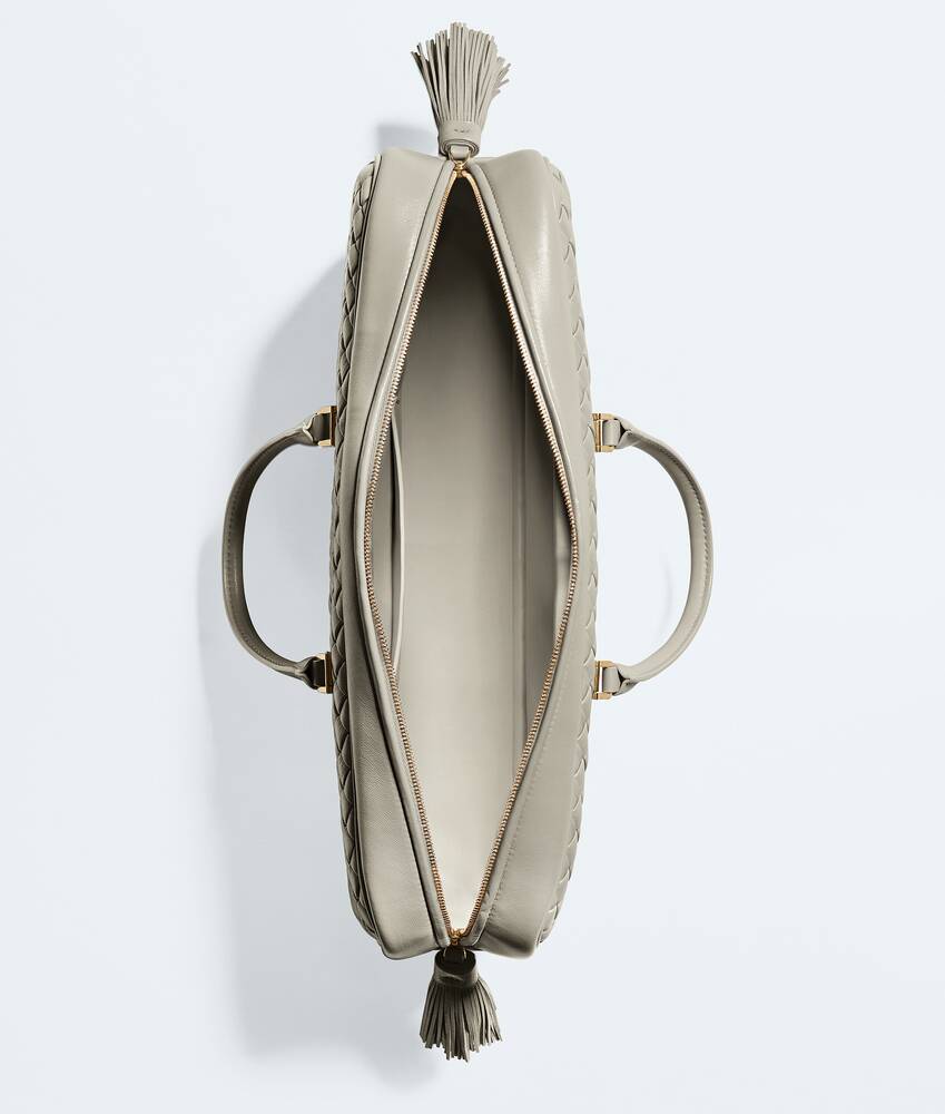 Women's Small Elio in Silica gray Bottega Veneta United Arab Emirates EN - Image 2