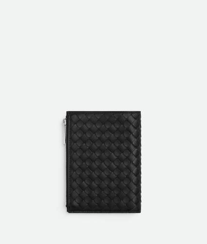 Intrecciato Piccolo Passport Case With Zip