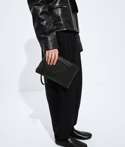 Pochette Prism Intrecciato Piccolo pour Homme en Black Bottega Veneta Monaco FR - Image 6