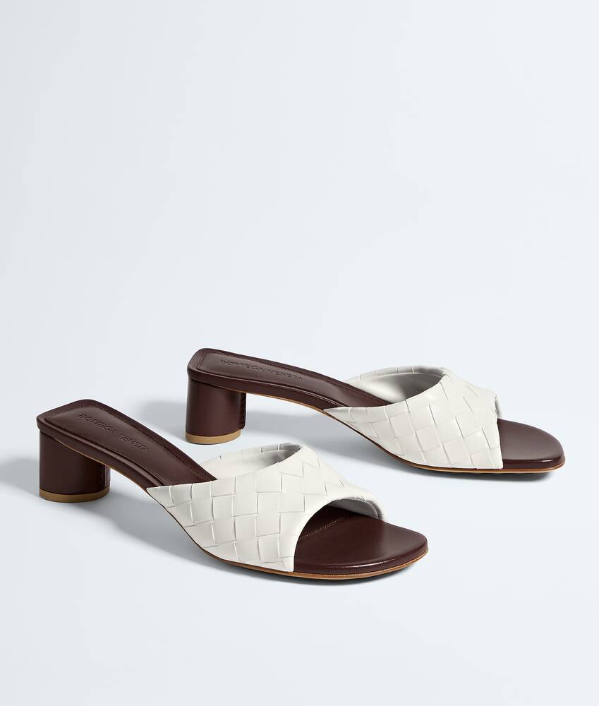Mule Livia da Donna in Alabaster/cioccolato Bottega Veneta Italia IT - Image 3