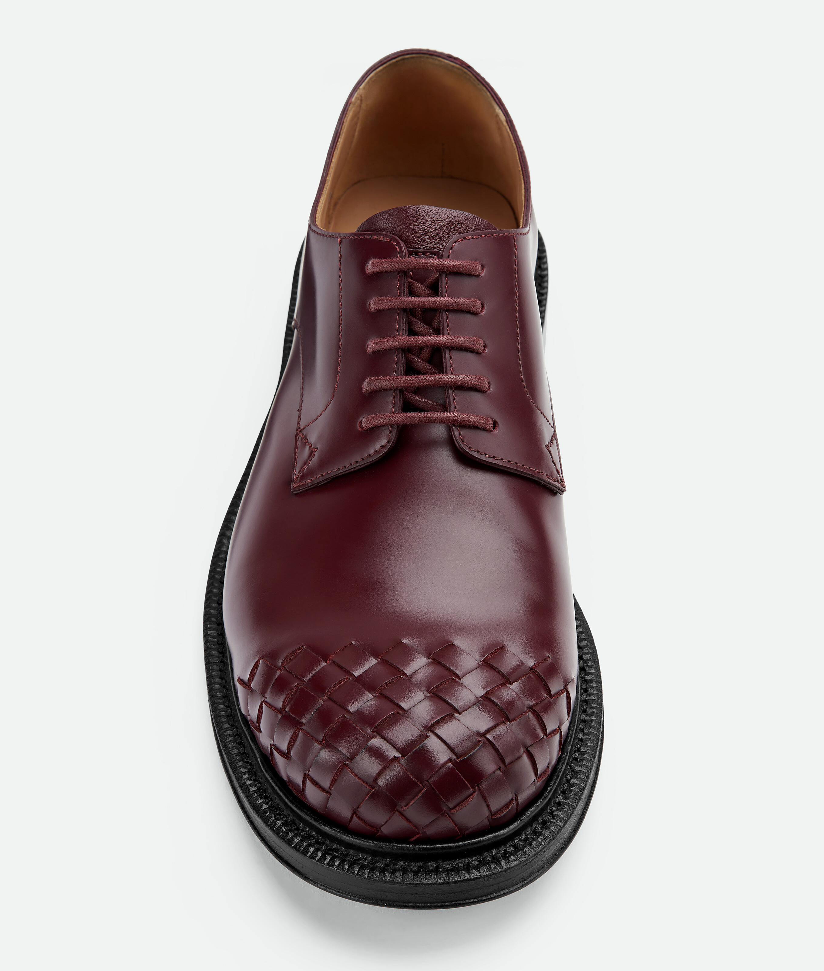 Bottega Veneta James Lace-up Shoe In Brown