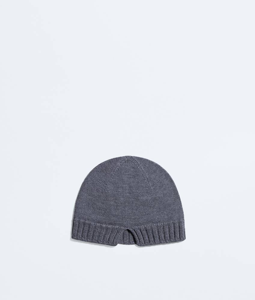 Beanie aus Wollstrick f&uuml;r Damen in Thunder Bottega Veneta Deutschland DE - Image 3
