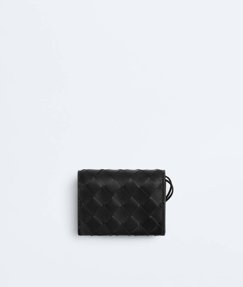Women's Andiamo Business Card Case in Black Bottega Veneta United States EN - Image 3