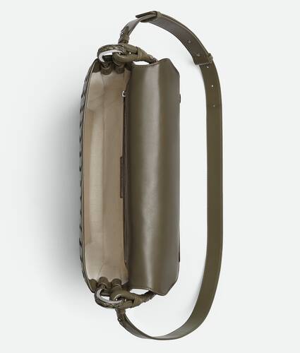 Men's Small Swing Messenger in Cypress Bottega Veneta Spain EN - Image 3