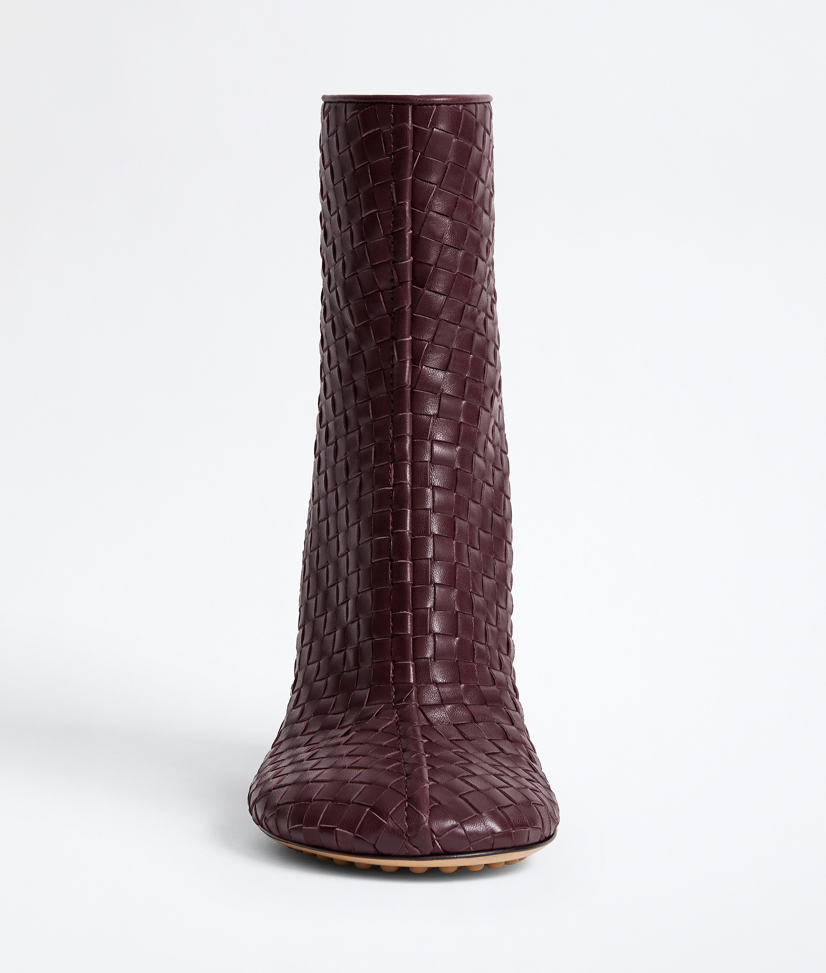 Women's Cherry Ankle Boot in Deep mahogany Bottega Veneta Luxembourg EN - Image 4