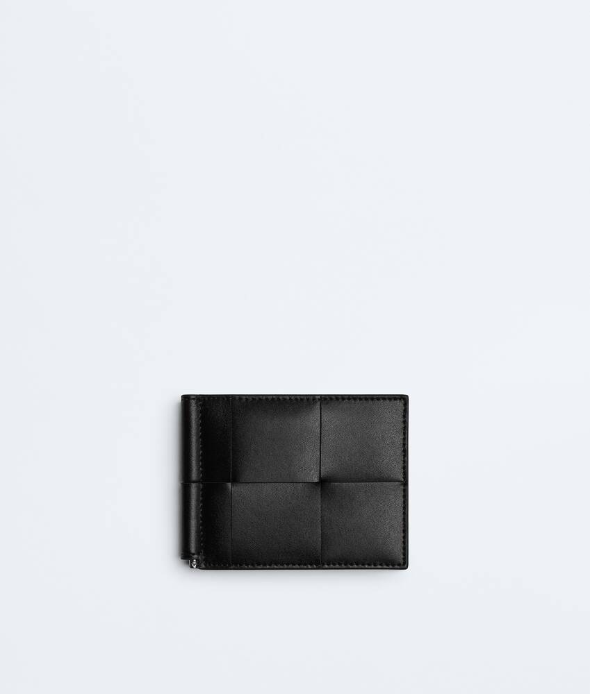 Cassette Bill Clip Wallet in Black