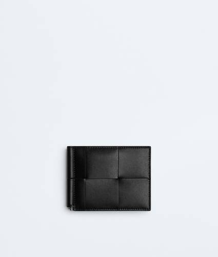 Men's Cassette Bill Clip Wallet in Black Bottega Veneta Canada EN - Image 1