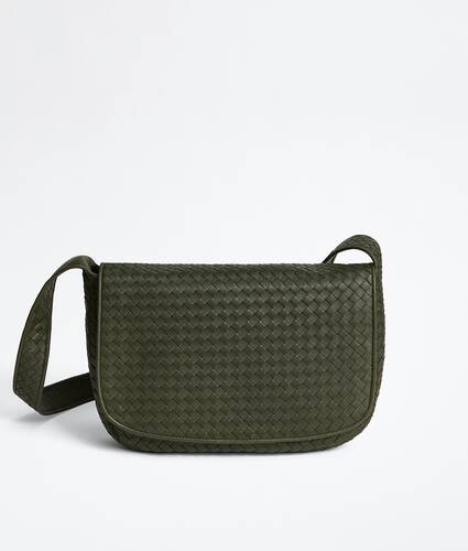Men's Veneto Large Messenger in Bark green Bottega Veneta Japan EN - Image 1