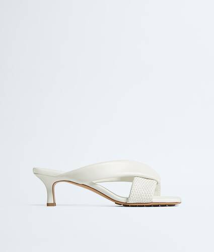 Women's Riva Mule in Alabaster Bottega Veneta Spain EN - Image 1