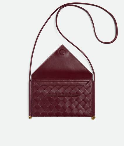 Women's Solstice Phone Pouch in Barolo Bottega Veneta Norway EN - Image 4