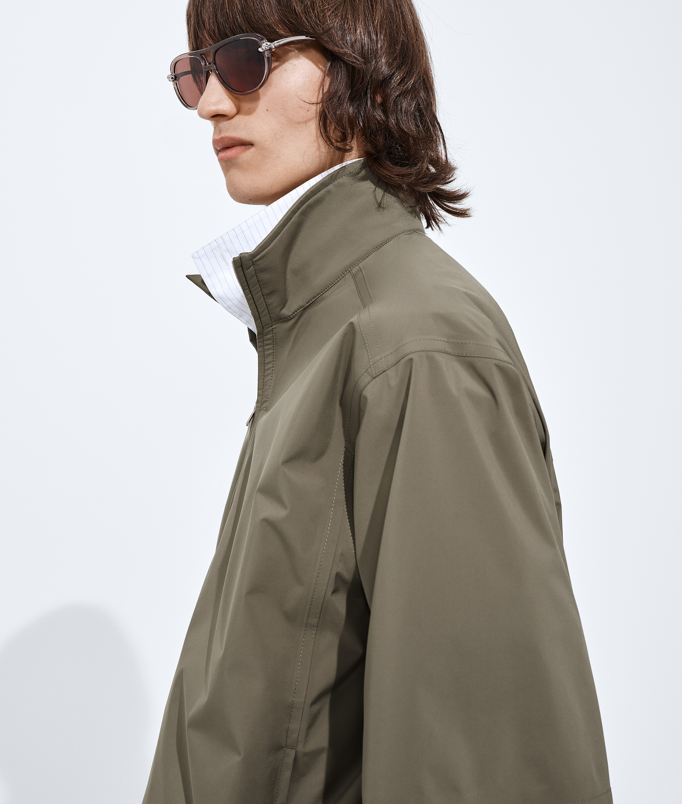 Men's Technical Blouson in Desert taupe Bottega Veneta Luxembourg EN - Image 5