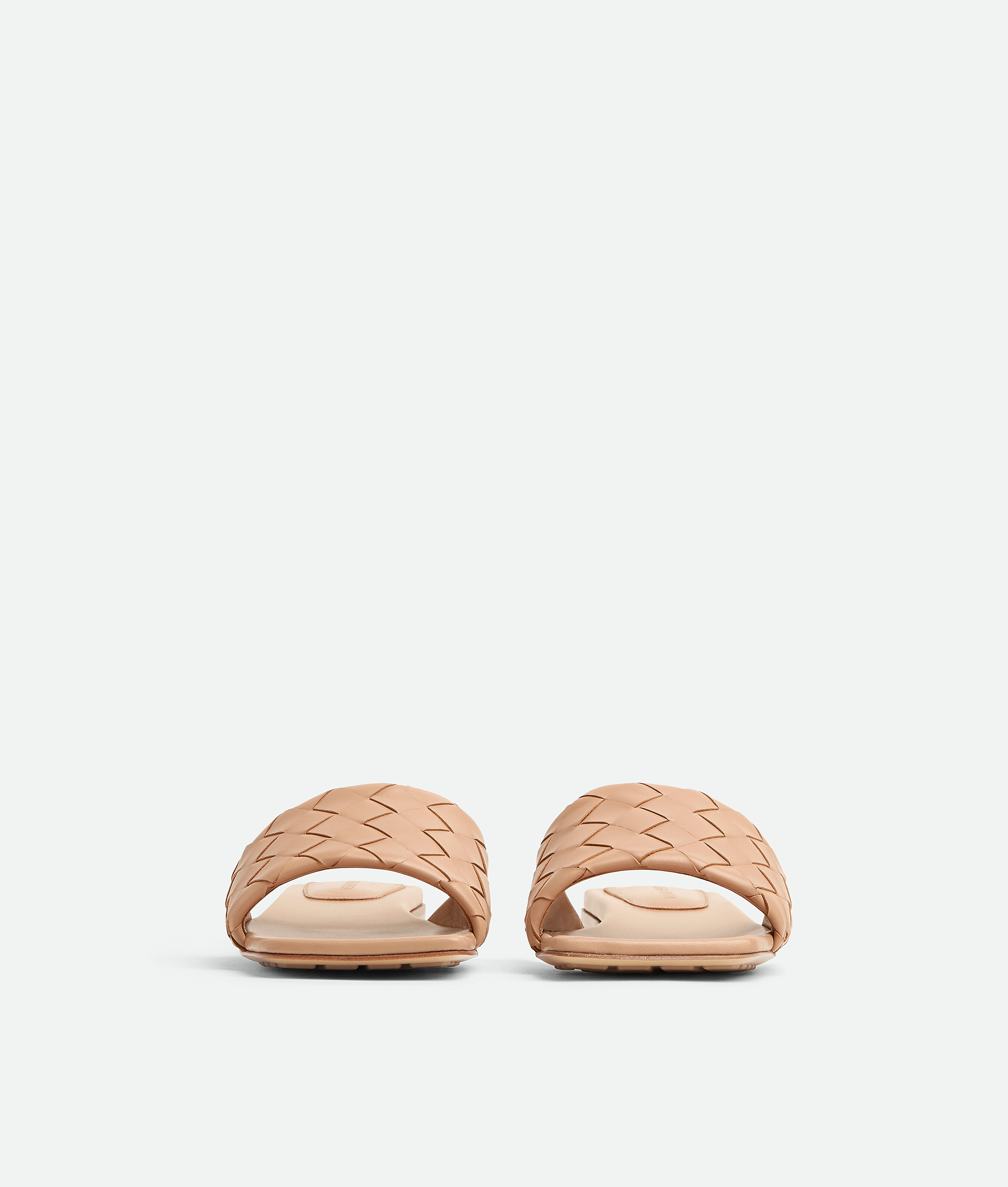 Women's Parco Flat Mule in Cipria Bottega Veneta United Arab Emirates EN - Image 3