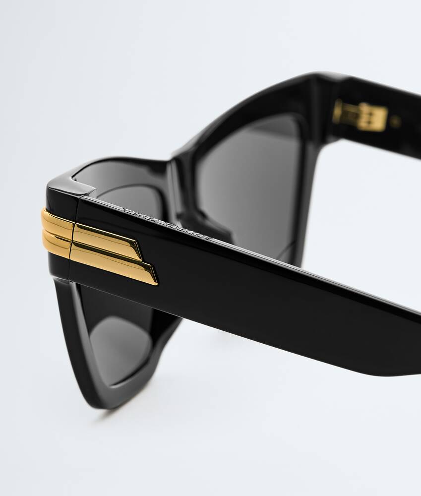 Gafas de sol de ojo de gato Mitre en Black/grey Bottega Veneta M&eacute;xico ES - Image 4