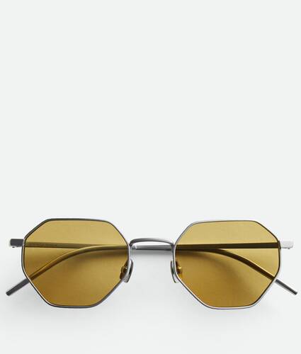 Intrecciato Geometrical Sunglasses