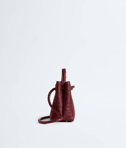 Women's Mini Andiamo in Lava red Bottega Veneta Denmark EN - Image 3