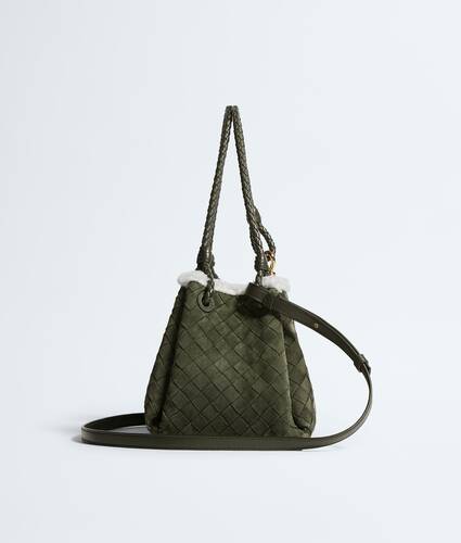 Women's Parachute in Bark green/plaster Bottega Veneta Romania EN - Image 4