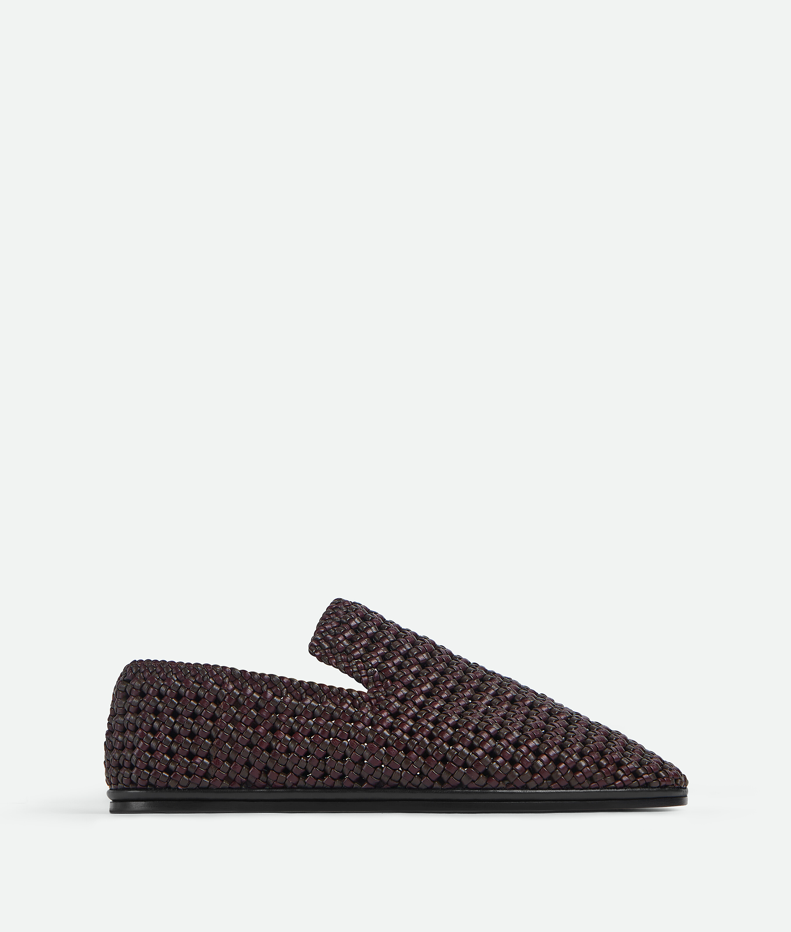 Bottega Veneta Slipper In Dark Barolo/fondant