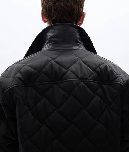 Sobrecamisa acolchada de algod&oacute;n y nailon para Hombre en Double black Bottega Veneta Estados Unidos ES - Image 4