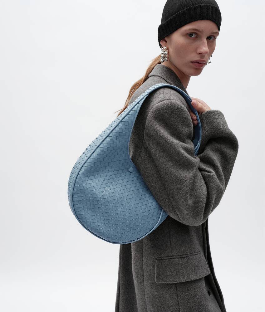 Women's Small Ovetto in Mineral Bottega Veneta Australia EN - Image 2