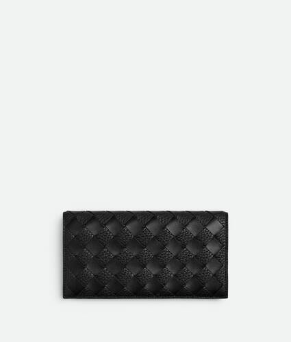 Intrecciato Long Wallet With Coin Purse